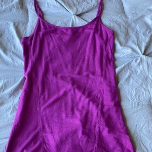 magenta tank top!